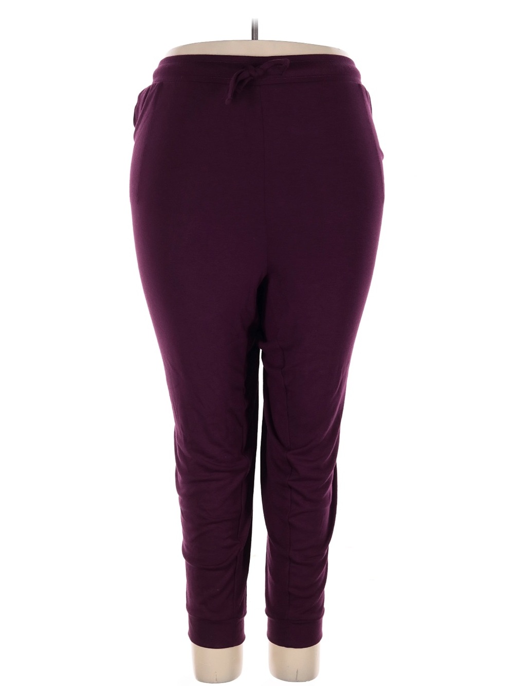 Universal Standard Plum Drawstring Joggers. 30/32 (5x)